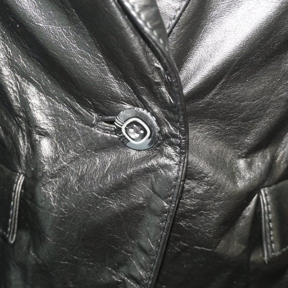 Vintage 80s Wilson Cropped Leather Jacket - Picture 3 of 9